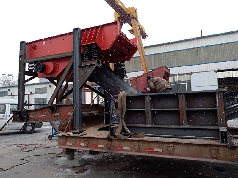 移動(dòng)制砂洗沙一體機(jī)