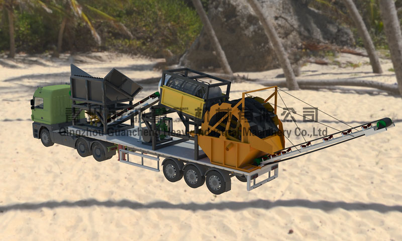 移動洗沙機 移動洗沙機