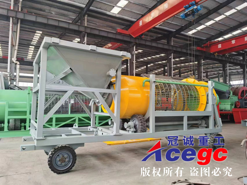 移動式滾筒洗沙機(jī)